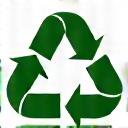 Recycle icon representing waste reduction